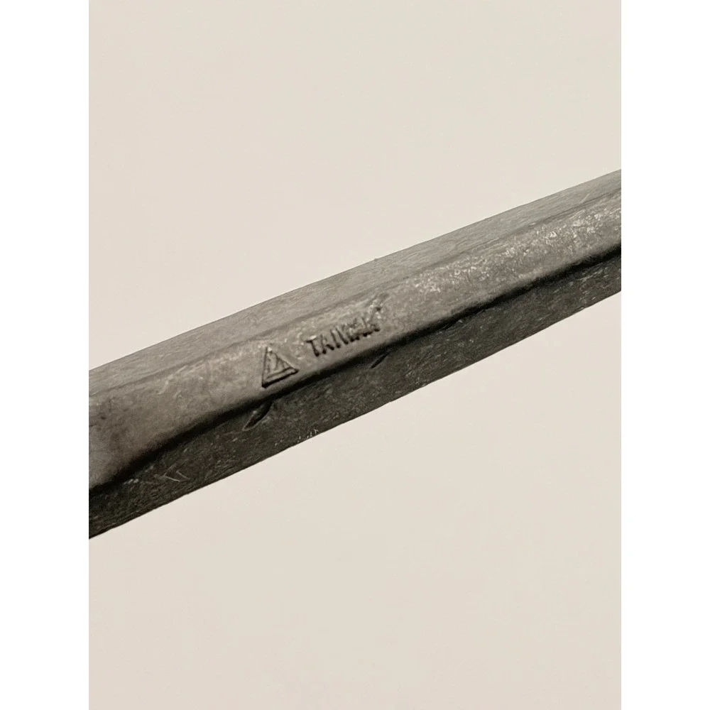 Vintage Cast Aluminum Meat Tenderizer Mallet Dual Sided Hammer Taiwan Marked